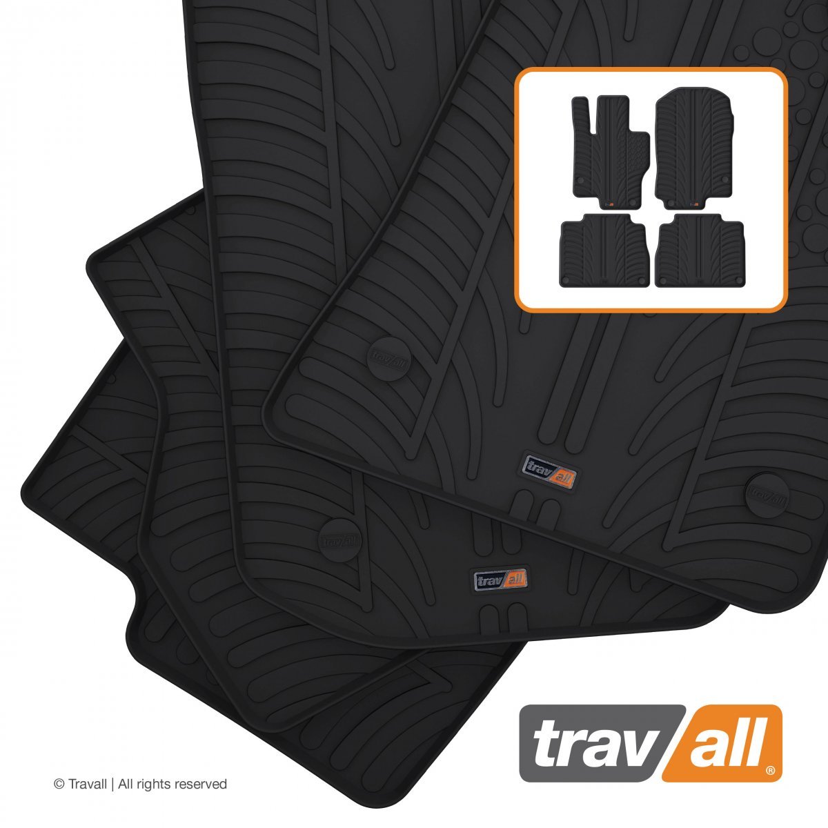 Travall® MATS pour Mercedes-Benz GLE SUV [Automatic] (2019 >)